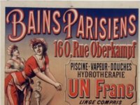 Affiche Bains Paris